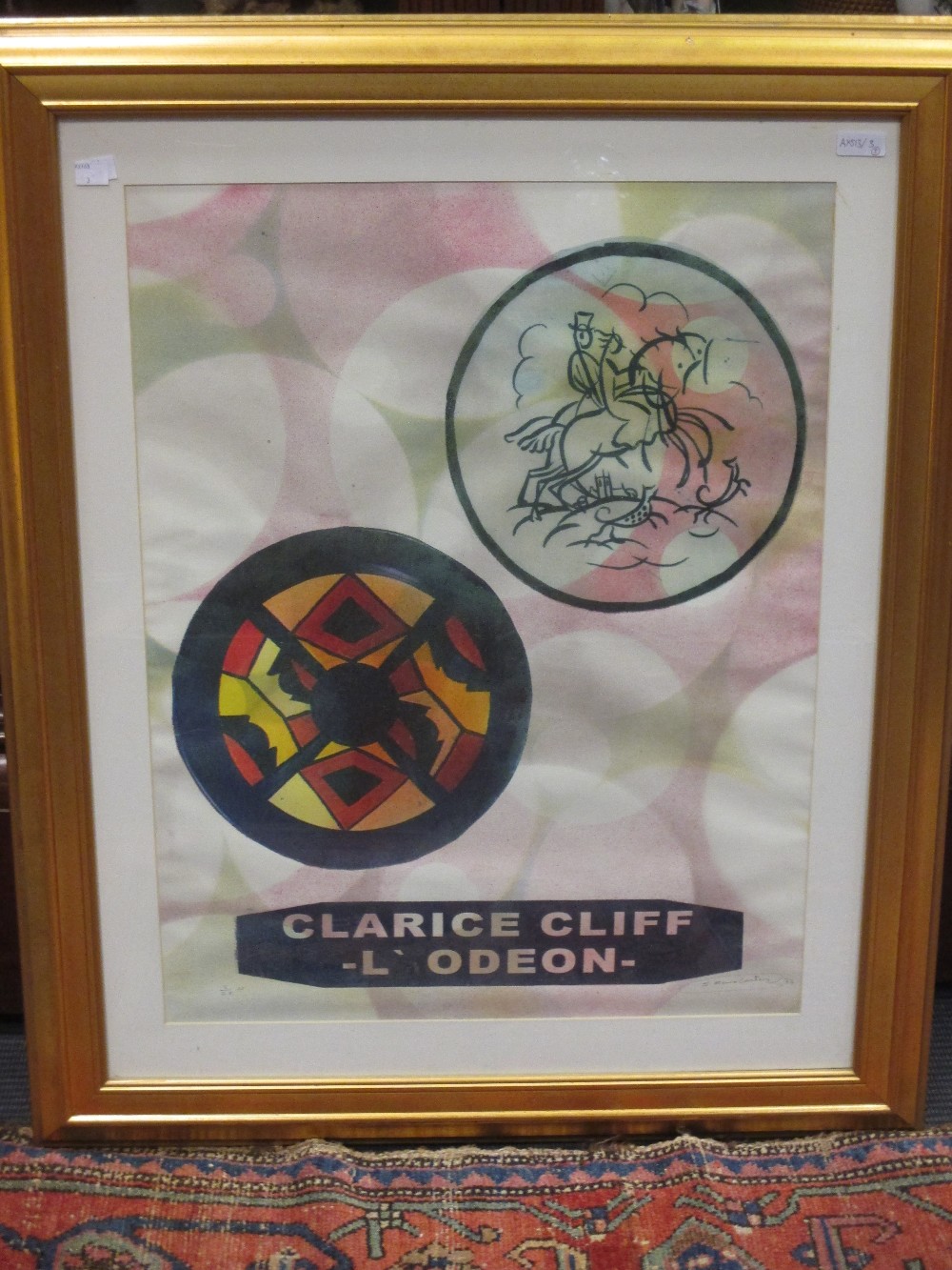 Reino Contes, a set of five limited edition Clarice Cliff screen prints, each numbered 5/25 AP (5)