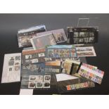 GB modern stamps, presentation packs, unused, face value over £250