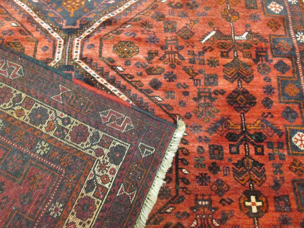 Two Persian rugs, 287 x 200cm and 187 x 124cm (2) - Image 2 of 3