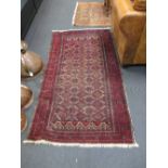 A pair of Persian rugs, 190 x 101cm (2)