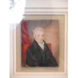 After George Richmond, a portrait miniature of William Wilberforce (1759-1833)