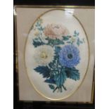 Ethel Houlgrave, a pair of still lifes of flowers, signed and date 1877 and other pictures