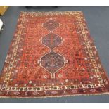 Two Persian rugs, 287 x 200cm and 187 x 124cm (2)