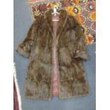 A mink fur coat