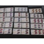 GB modern stamps, 2012 London Olympics, about 240 first class stamps, unused, face value over £150