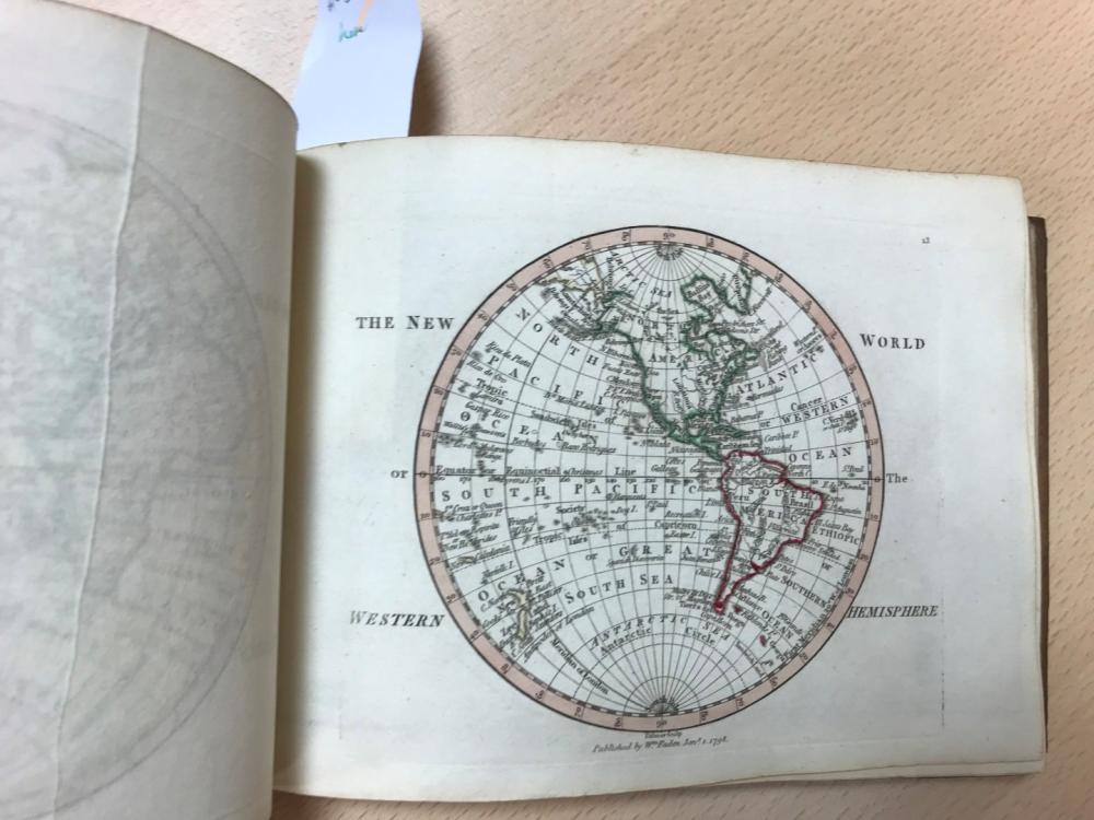 FADEN (William) Atlas Minimus Universalis. London 1798, oblong 8vo, engraved throughout with 55 maps - Image 3 of 5