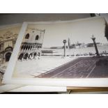 Ricordo di Venezia, album circa 1880 of 12 mounted photographs of Venice by Naya, each scene circa