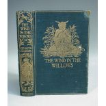 GRAHAME (Kenneth) The Wind in the Willows, first edition 1908, 8vo, frontispiece by Graham