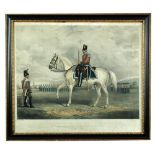 After John Ferneley Colonel Charles De-Laet Waldo-Sibthorp M.P. coloured lithograph by Vincent