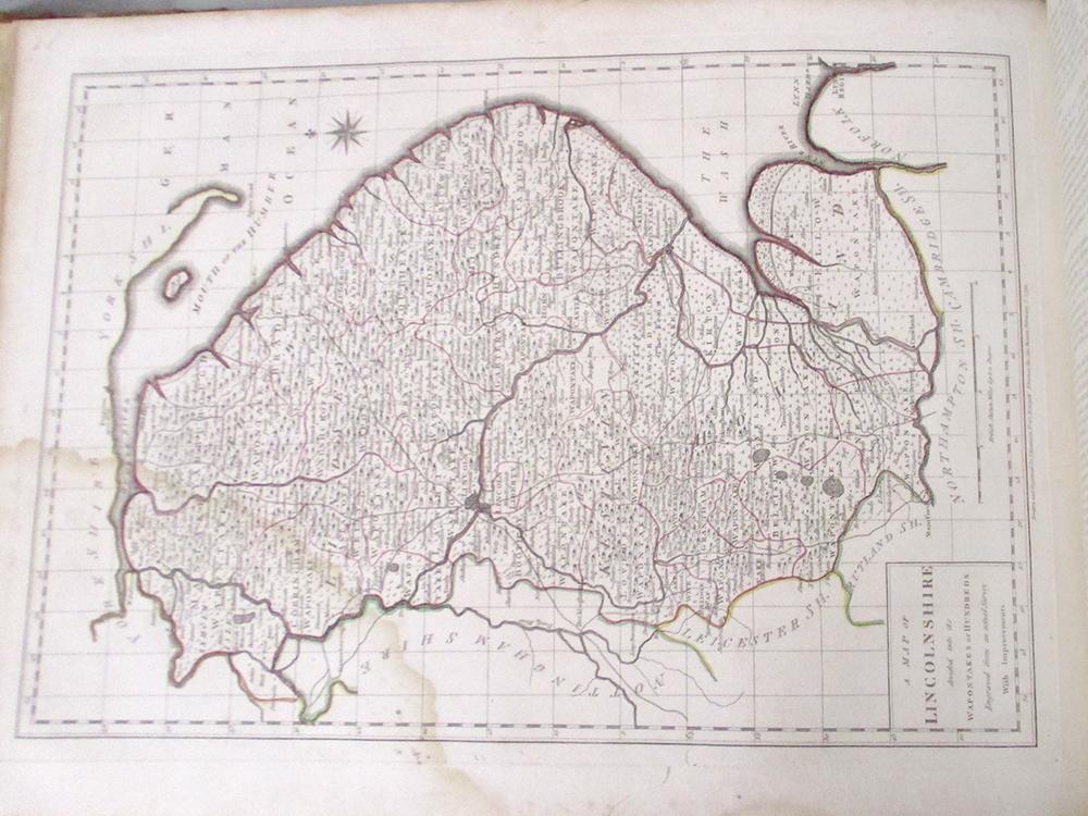 HARRISON (John) Maps of the English Counties. London 1791, oblong folio, title torn, 38 maps, - Image 4 of 4