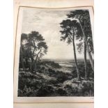 A folder of mixed prints, engravings and others, 18th and 19th century