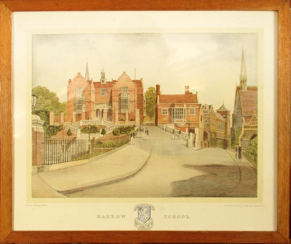 George Barret the Younger (1767-1842) A view of Harrow taken from the Grounds of Richard Page Esq. - Image 2 of 7