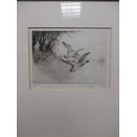 Jackson *** (British, 20th century) A pair - 'Setters' and 'Startled', engravings, signed and titled