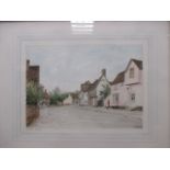 Clive Madgwick (British, 1934 - 2005) 'Lavenham, Suffolk', watercolour, signed, dated '71' and