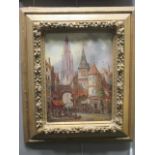 Alfred Bentley (British, 1879-1923), Antwerp, Belgium; and Bamberg, Bavaria, both oil on canvas,