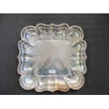 A Windsor shaped sterling silver dish, 32oz