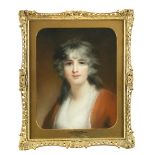 Circle of Thomas Lawrence (British, 1769-1830) Portrait of Lady Caroline Dundas, Daughter of 5th