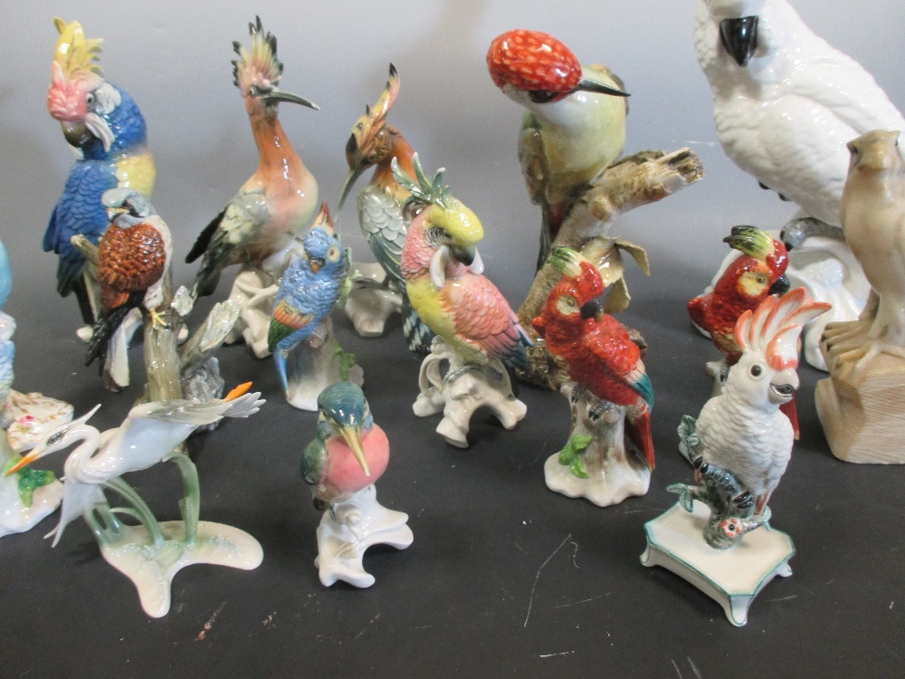 A collection of ornamental birds - Image 3 of 7