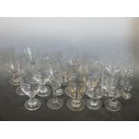 A quantity of 19th century and later glassware