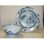 A Collection of Nanking cargo to comprise ten bowls and six plates