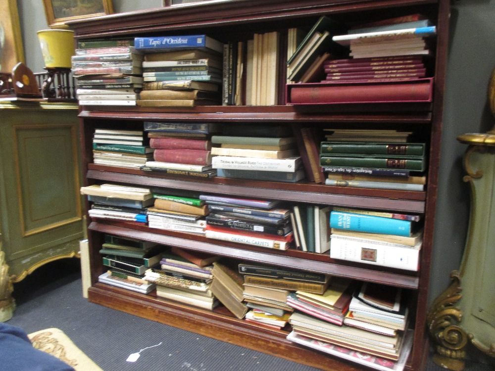 Large collection of 20th century books on rugs, carpets and textiles