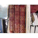 Guizot's History of England - 3 volumes, plus silver reference books and Arts Sales Index ref.