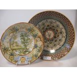 Antonio Margaritelli, a Majolica bowl and another