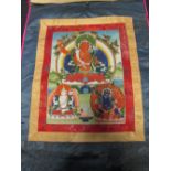 A modern handmade thanka