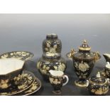 A large collection of Wedgwood, Black Tonquin ware