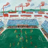 § Simeon Stafford (British, b.1956) Manchester United signed lower right "Simeon" and titled on