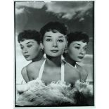 § Angus McBean (British, 1904–1990) Portrait study of Audrey Hepburn, 1950 a later print, triple