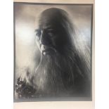 § Angus McBean (British, 1904-1990) Paul Rogers as "King Lear" at the Old Vic signed lower left