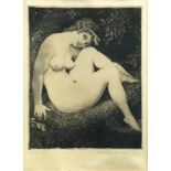 Norman Lindsay (Australian, 1879-1969) Dryad signed lower right "Norman Lindsay 1924" and numbered