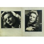 § Angus McBean (British, 1904-1990) Two portrait studies of Leueen MacGrath (1914-1992) both