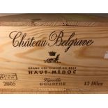 Chateau Belgrave, Haut Medoc 2005, 12 bottles in owc (ex. The Wine Society)