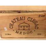 Chateau Cissac, Haut-Medoc Cru Bourgeois 2005, 12 bottles in owc (ex. The Wine Society)