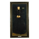 Alma K Soutter after Hans Holbein Portrait of Christina of Denmark, Duchess of Milan, in mourning