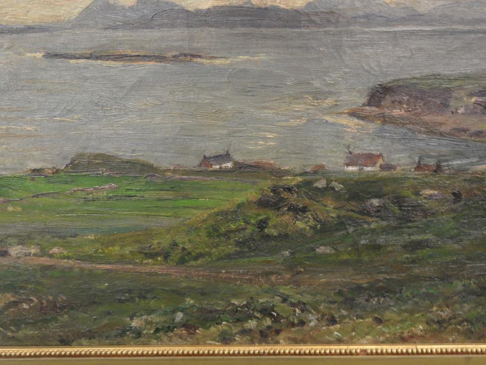 § Herbert F Royle (British, 1870-1958) A crofting scene in the Highlands signed lower left "H Royle" - Image 4 of 7