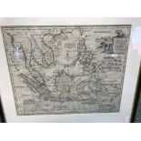 Emanuel Bowen, A New and Accurate Map of the East India Islands, uncoloured engraving, 34 x 42cm