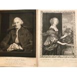 Collection of loose engravings and etchings, mainly portrait busts, including after Pierre