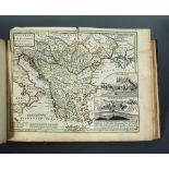 MOLL (Herman) Atlas Minor, London: Thomas Bowles [1732 ?], 238 x 365mm, title damaged and mounted,