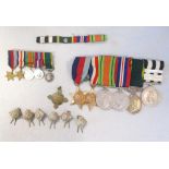 A group of WWII medals, to 5381225 TPR.C.MCDOWIE.RECCE.C., a 1939-45 star, a France and Germany