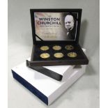 Westminster Collection, The Royal Navy Medal collection, 18ct gold plated medals together with