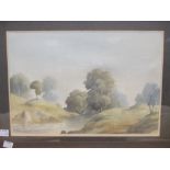 Michael Anthony Thompson (British, 20th Century), Yorkshire landscapes, signed, watercolour 26 x