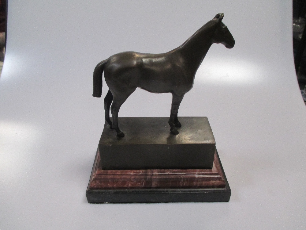 Andre', a bronze figure of a horse 21cm high - Image 3 of 3
