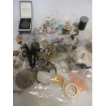 A large quantity of silver jewellery, gemstone bead necklaces and costume jewellery, together with