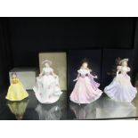 A collection of Royal Worcester Ladies (7)