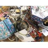 A large quantity of mostly costume jewellery