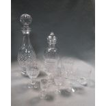 A large quantity of Waterford 'Colleen' pattern glasses, to include a 36cm (14.25in) high decanter