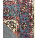 A Sarouk rug, 195 x 130cm (76 x 51in) Strong colours and good levels of pile